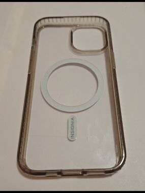 Insignia Clear/Smoked MagSafe-Compatible iPhone 14 pro Case